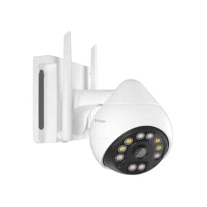 Cámara Para Exteriores Tipo Domo Y Leds Blancos App: Yoosee Starcam