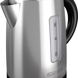 Black + Decker Hervidor 1.7L Inox Sin Cable Ke2000Sd