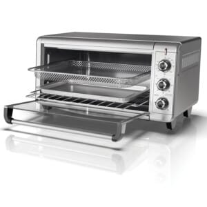 Black + Decker Horno Tostador Con Freidora De Aire 9 Rebanadas To4315Ss-La