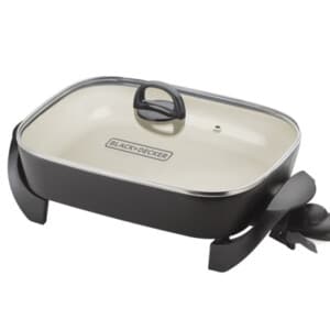 Black + Decker Sarten Electrico Rec. Ceramica 15 Pulgads Skg603