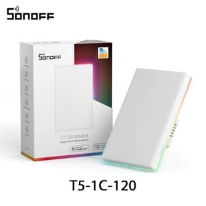 Interruptor inteligente Sonoff TX Ultimate con luz LED 3 CH