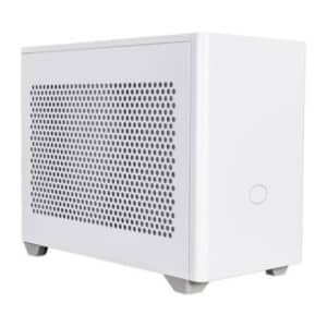 CASE  RGB COOLER MASTER MASTERBOX NR200P MINI TOWER VENTILADORES 2 DE 120MM CON VIDRIO Y MALLA LATERAL MCB-NR200P-WGNN-S00