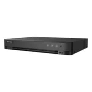GRABADORA DVR PARA CAMARAS DE VIGILANCIA HIKVISION  4-CH ANALOG.4-CH IP. 8MP/5MP/4MP/1080P/720P. 1 SATA INTERFACE. ACUSENSE  HUMAN/VEHICULO. H.265 PRO+. 4 AUDIO?4/1 ALARM I/O  IDS-7204HUHI-M1