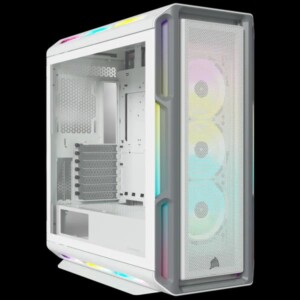 CASE GAMING RGB CORSAIR iCUE 5000T MID TOWER VENTILADORES 3 DE 120MM CON VIDRIO LATERAL CC-9011231-WW