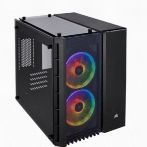 CASE GAMING RGB CORSAIR CRYSTAL SERIES 280X MINI TOWER VENTILADORES 2 DE 120MM CON VIDRIO LATERAL Y MALLA FRONTAL CC-9011135-WW