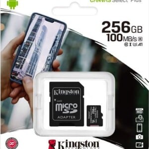 MEMORIA MICRO SD 256GB CANVAS SELECT KINGSTON SDCS2/256GB