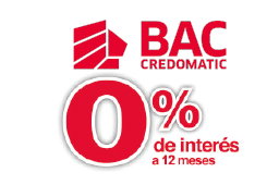 Tasa Cero Credomatic