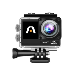 Cámara de acción EPIC CAM85 ArgomTech  4K WiFi Action Camera with Remote Control & Accessories - 2 x baterías