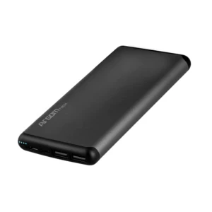 S12 Slim-Aluminum Power Bank 12,000 mAh plateada