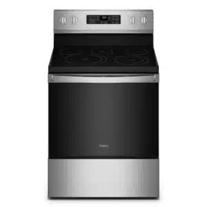 Cocina Eléctrica Al Piso 30" Airfry Gris Whirlpool