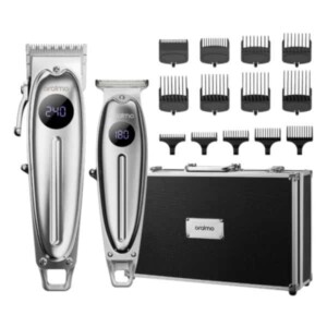 KIT CORTADORA Y AFEITADORA ORAIMO SMART BARBERKIT CON 14 PEINES DE GUIA OCS-550